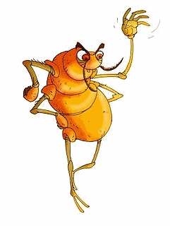 pulga pulgas percevejo insectos pati saltar animaciones eco